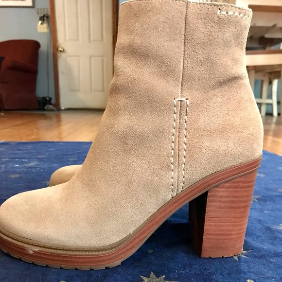 Suede Ankle Boots, 10 - Picture 1 of 6